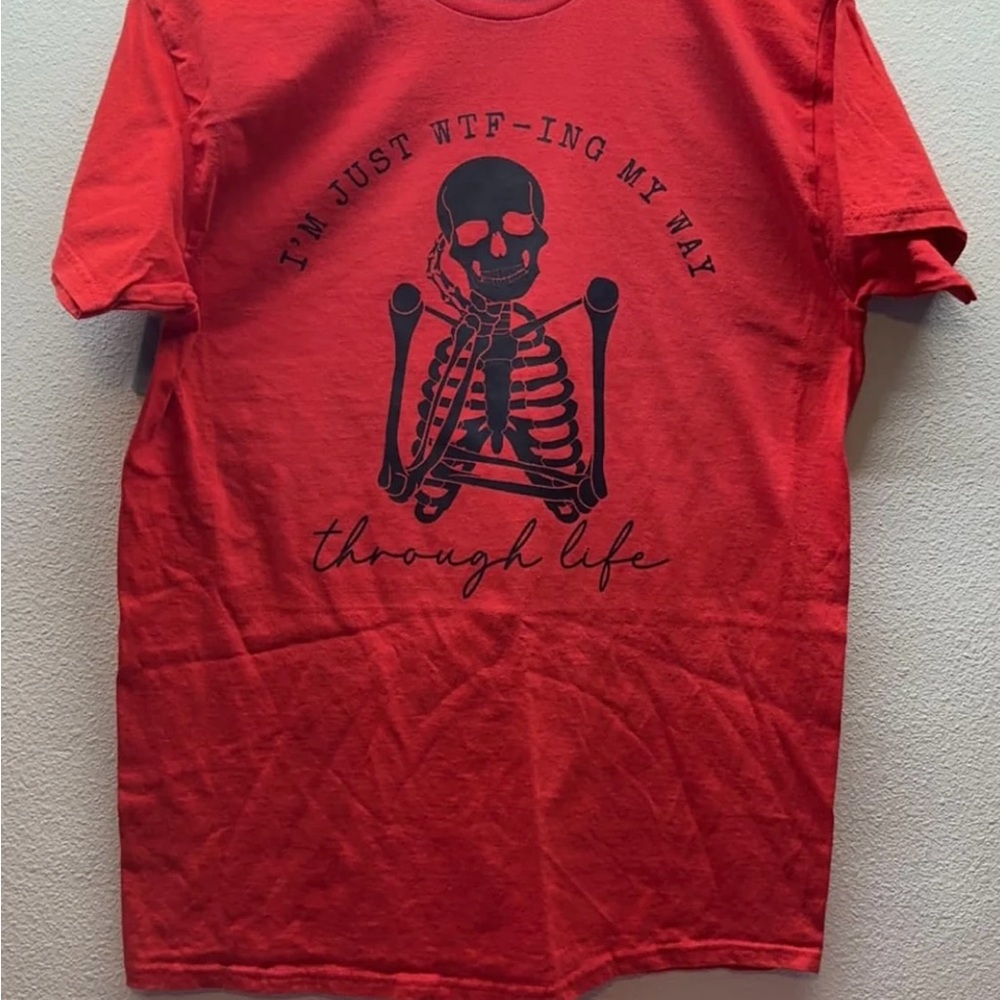 Wtf-ing my way through life t shirt